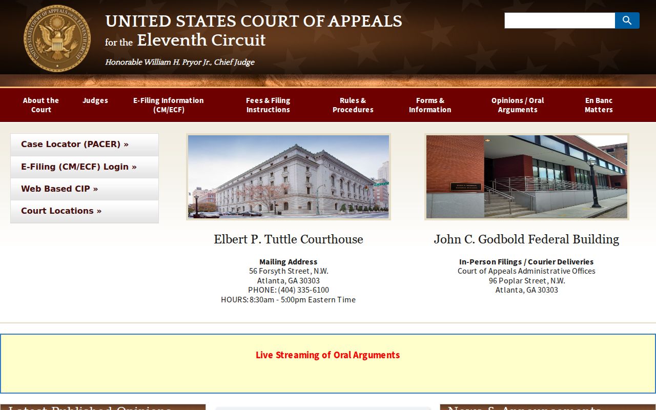 Beatrice court docket separate Eleventh Circuit appellate system