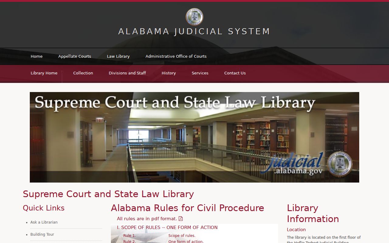 Monroe County civil docket Alabama civil procedure rules