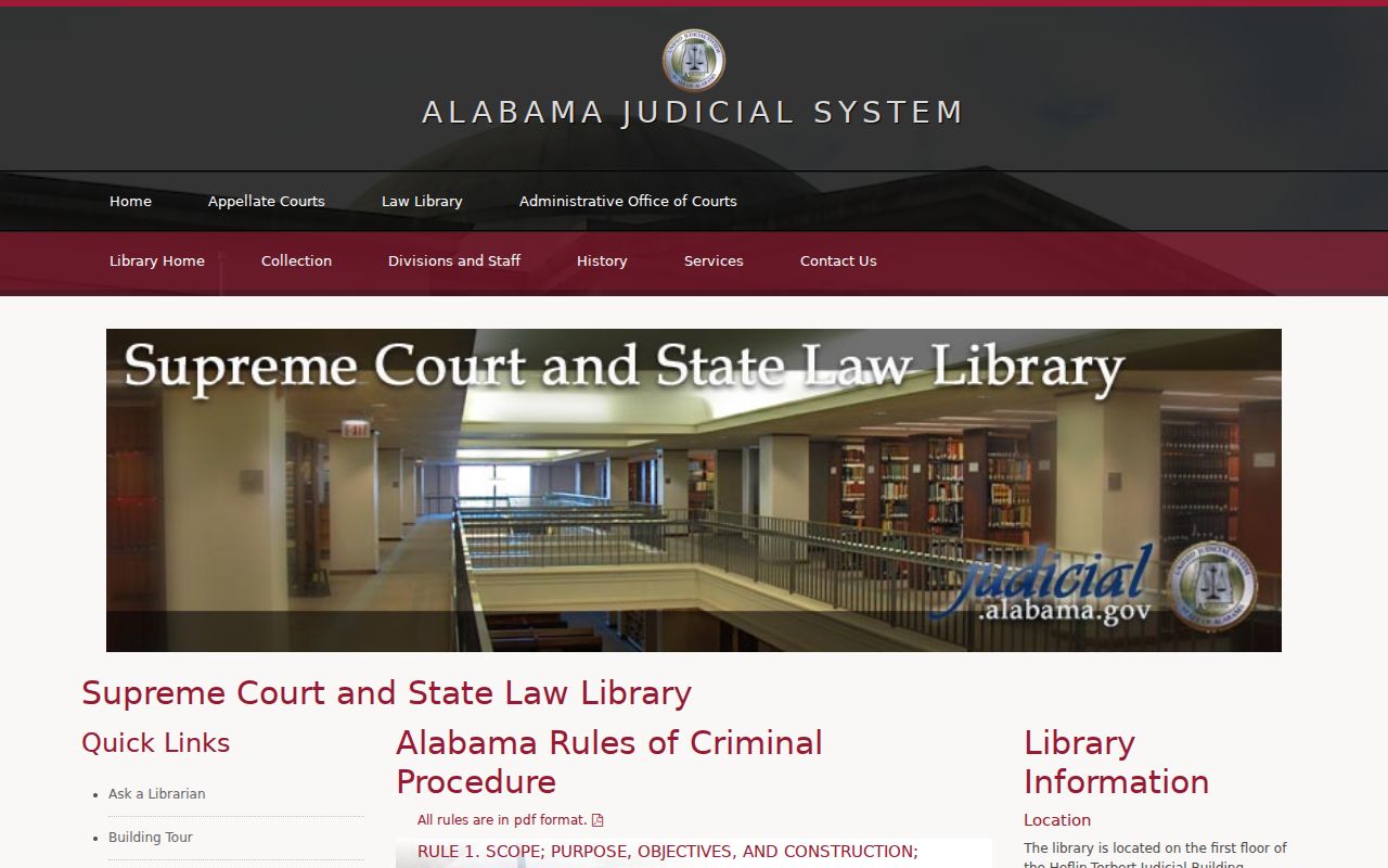 Monroe County criminal docket Alabama criminal procedure rules