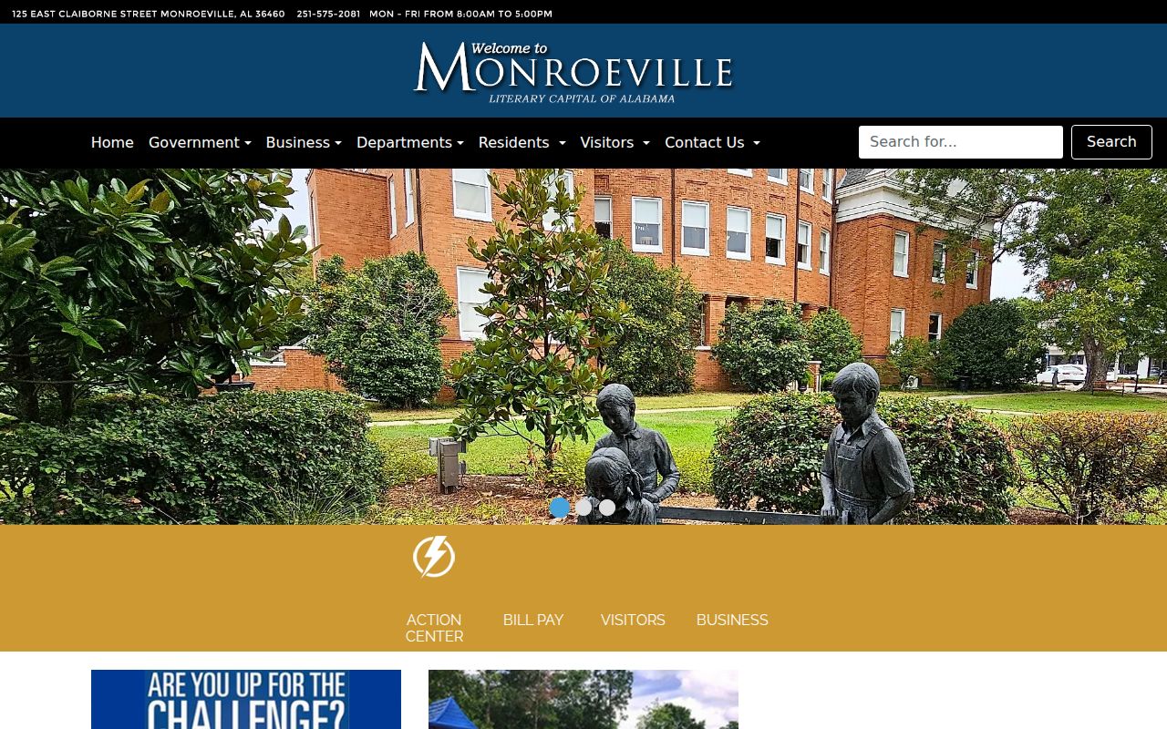 Monroeville court docket city government context